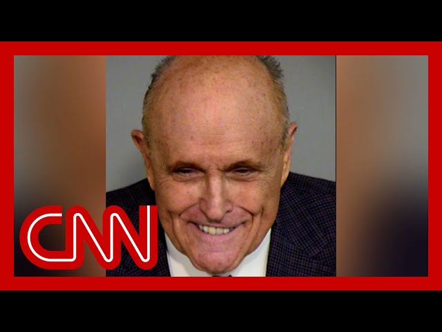 ⁣'Jaw-dropping': Author reacts to Giuliani's second mugshot in less than a year