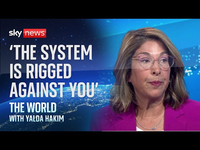 ⁣What's driving far-right popularity? Naomi Klein speaks to Sky News