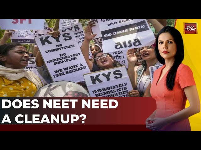 ⁣NewsToday LIVE: Does NEET Need A Clean Up? | 720/720 For 67 Students In NEET | India Today