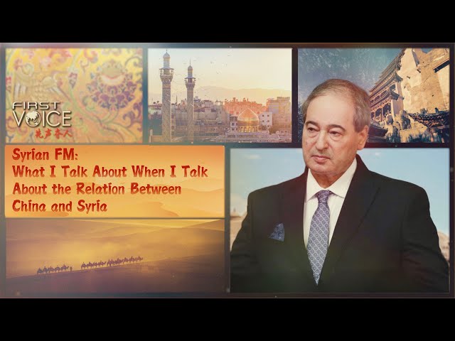 ⁣Syrian FM: What I talk about when I talk about China-Syria relations