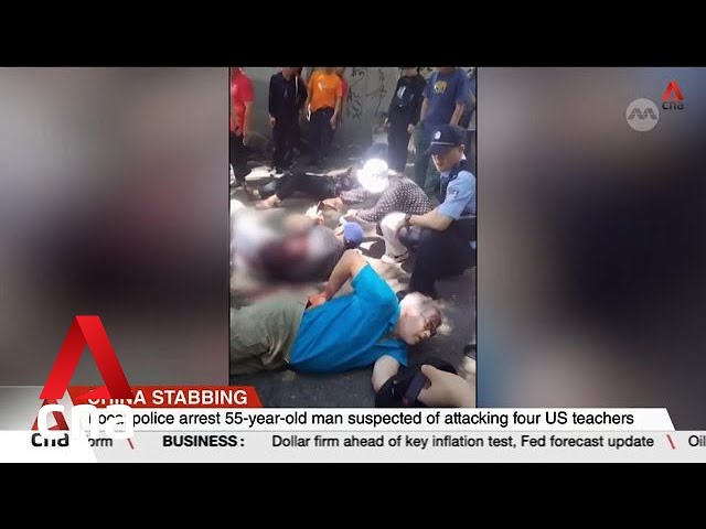 ⁣Chinese authorities arrest 55-year-old man suspected of attacking 4 US teachers