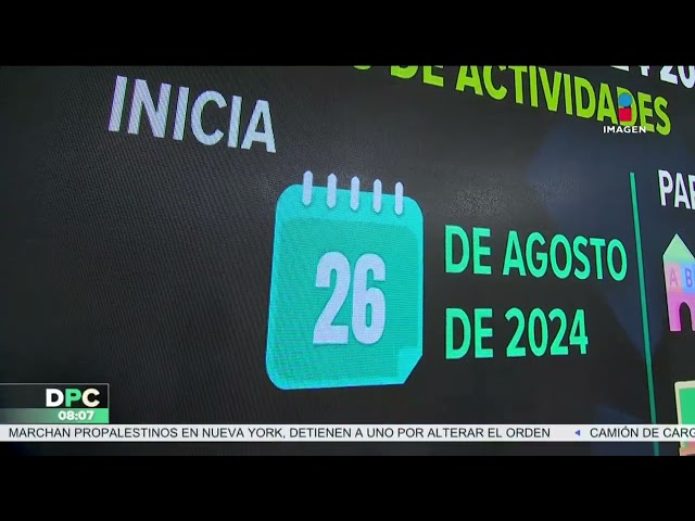 ⁣Calendario escolar 2024- 2025: ¿cuáles serán los días de asueto?