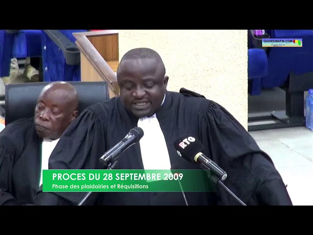 ⁣ Audience du 11 Juin 2024 : Suite des plaidoiries des avocats de capitaine  Moussa Dadis Camara