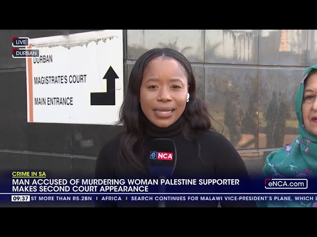 ⁣Man accused of murdering woman Palestine supporter back in court
