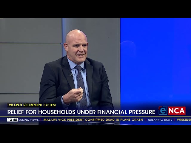 ⁣Two-Pot Retirement System | Relief for households under financial pressure