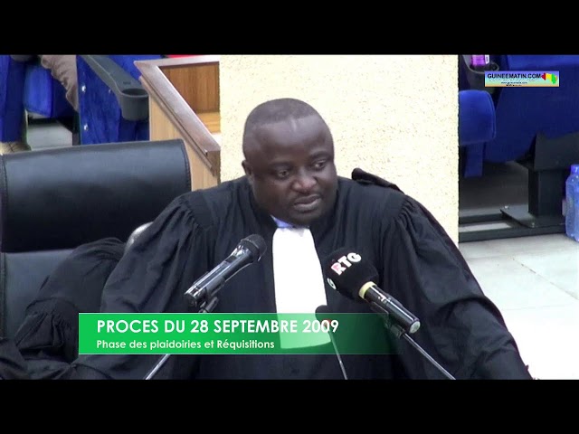 ⁣ Audience du 11 Juin 2024 : Suite des plaidoiries des avocats de capitaine  Moussa Dadis Camara