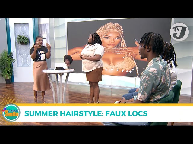 ⁣Summer Hairstyle: Faux Locs | TVJ Weekend Smile