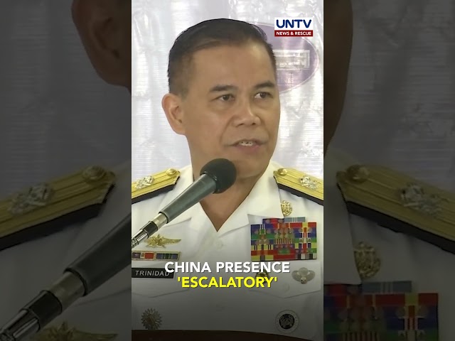⁣AFP reports increase in number of Chinese vessels in WPS