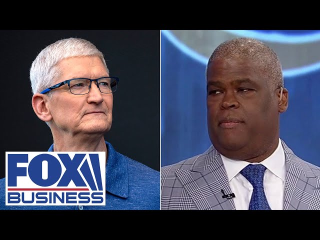 ⁣'DAMN SHAME': Charles Payne rips Apple CEO Tim Cook as a 'hypocrite' over this