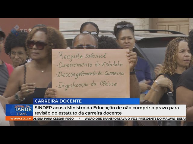 ⁣SINDEP acusa Ministro da Educação de não cumprir prazo para revisão do estatuto da carreira docente