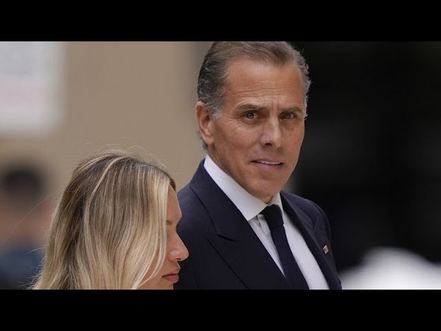 ⁣President Joe Biden's son, Hunter, convicted of all 3 charges in federal gun trial