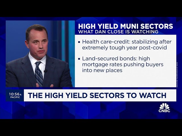 ⁣Muni bond inflows on the rise