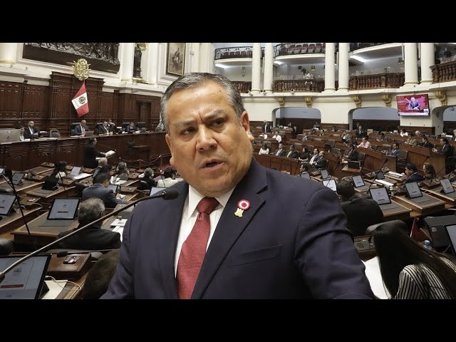 ⁣Premier Adrianzén: "Los vacadores quieren el desgobierno, no les hagamos caso"