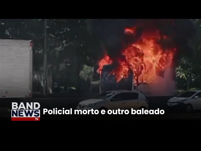 ⁣Bandidos fecham linha vermelha no Rio após ação da PM |BandNews TV