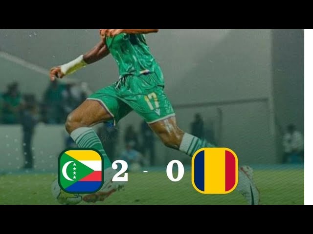 ⁣MATCH Comores 2-0 Tchad : Revivez le moment fort de la qualifications pour la Coupe du Monde2026