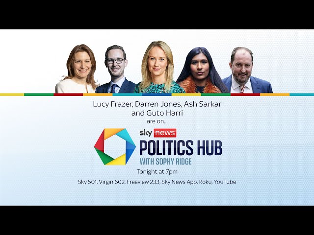 ⁣Politics Hub with Sophy Ridge: Reform Party move within point of Tories in new poll
