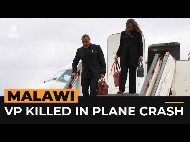 ⁣Malawi VP killed in plane crash, says president Chakwera | Al Jazeera NewsFeed