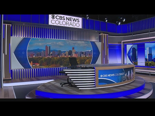 ⁣CBS Colorado debuts new news set