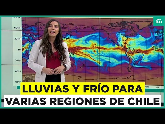 ⁣Ola de frío y un fuerte sistema frontal: Así es el temporal que afecta a varias regiones de Chile
