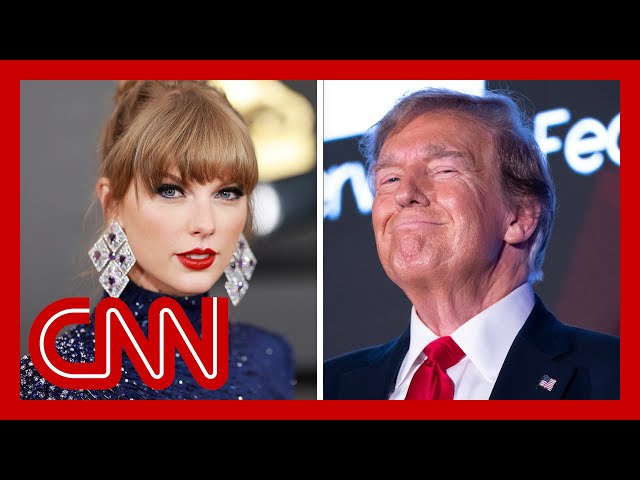 ⁣'Creepy': Democratic strategist reacts to Trump commenting on Taylor Swift's looks