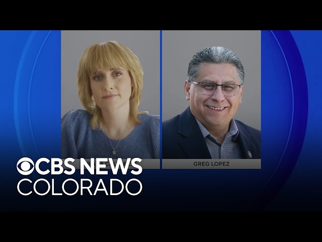 ⁣Republican and Democrat facing each other in Colorado's 4th Congressional District special elec