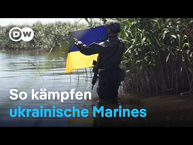 ⁣Spezialeinheit sichert ukrainische Gewässer | DW Nachrichten
