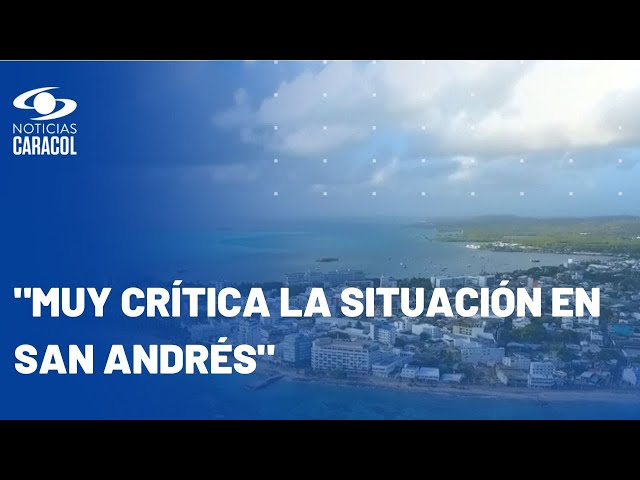 ⁣“No van ni 50 pasajeros”: video evidencia vuelos a San Andrés con muy poca gente