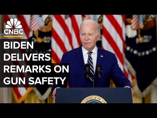 ⁣President Biden delivers remarks on gun safety — 6/11/24