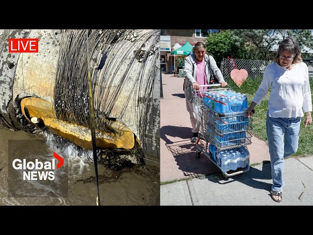 ⁣Calgary water emergency: Officials provide update as repair timeline released | LIVE
