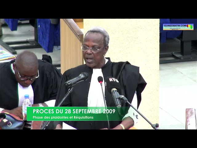 ⁣Procès des crimes du 28 septembre : "Dadis Camara n'est pas coupable", jure Me Antoin