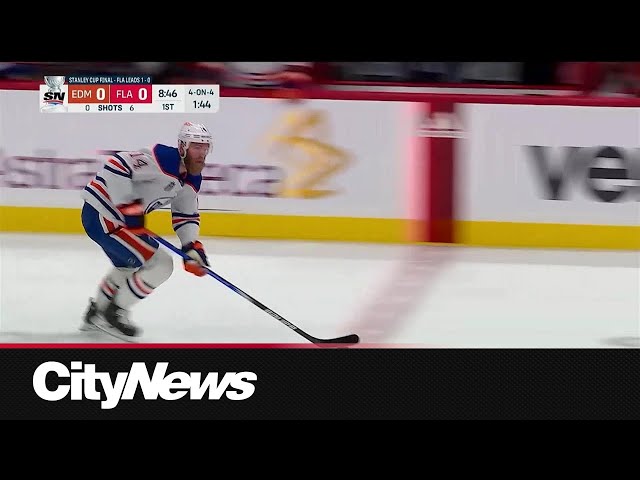 ⁣Oilers lose Game 2 of the Stanley Cup Finals to Florida Panthers