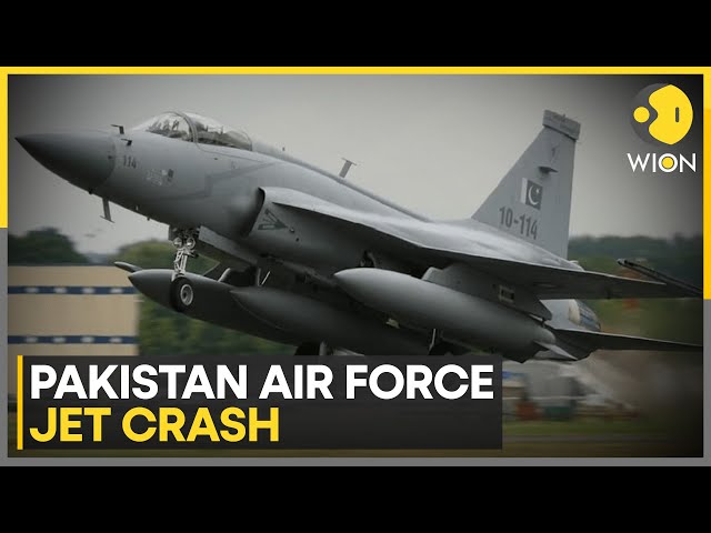 ⁣Pakistan | Air Force JF-17 aircraft crash: Video of pilot goes viral | WION