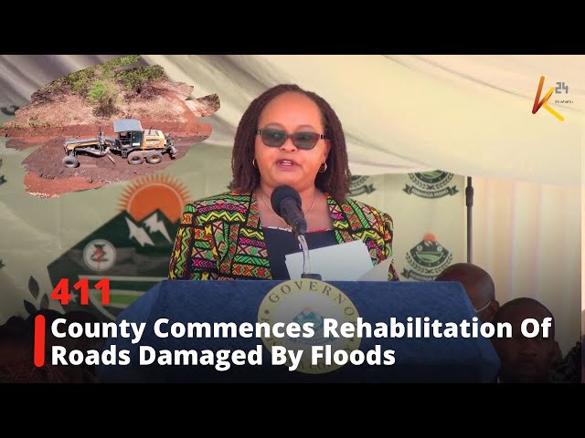 ⁣County Commences Rehabilitation Of Roads Damaged By Floods