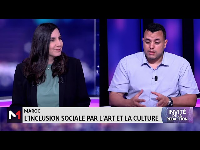 ⁣Maroc: l´inclusion sociale par l´art et la culture