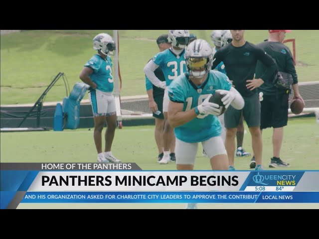 ⁣Carolina Panthers Mini-Camp begins