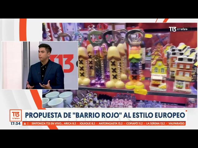 ⁣Propuesta de "barrio rojo" al estilo europeo, ¿es factible en Chile?