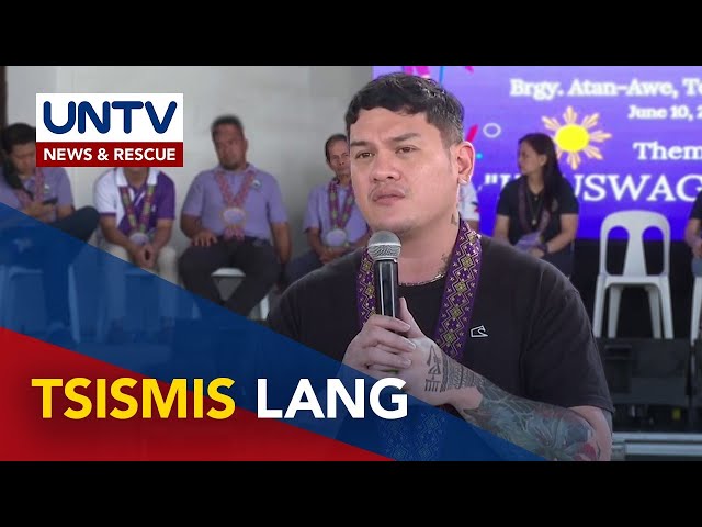 ⁣Davao City Mayor Baste Duterte, tinawag na tsismis lang ang balitang suspension laban sa kanya