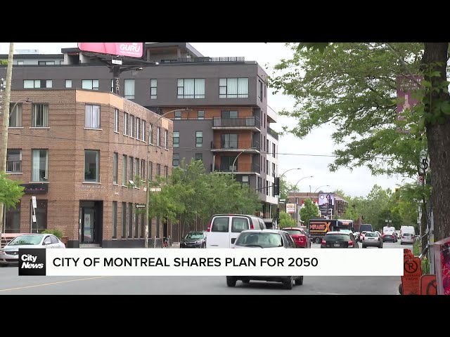 ⁣Montreal unveils 2050 plan for greener, more inclusive city