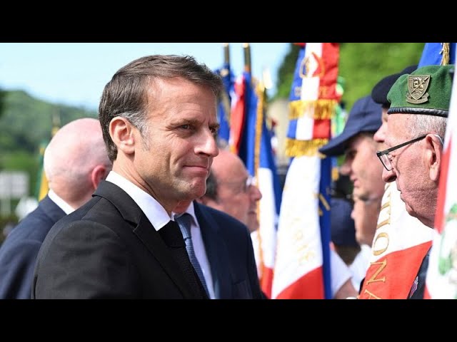 ⁣Macron's EU influence is at risk after European elections