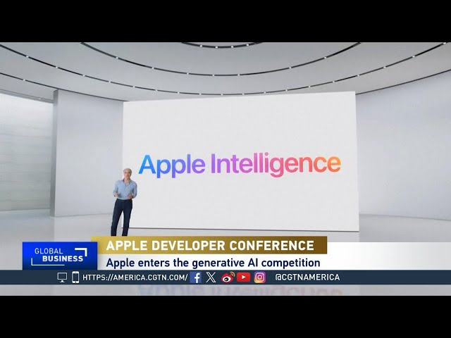 ⁣Global Business: "Apple Intelligence" Enters The AI Race