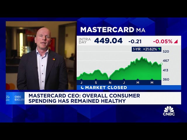 ⁣Mastercard CEO on inflation, consumer spending and experiential summer trends