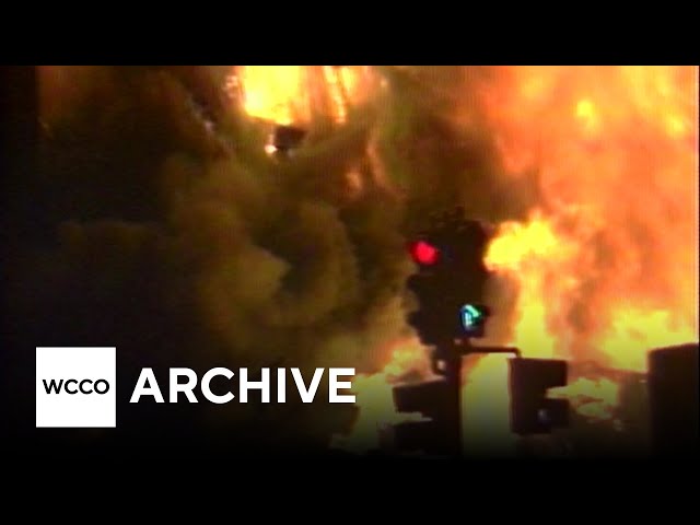 ⁣From the archives: 1982 Thanksgiving fire stuns downtown Minneapolis