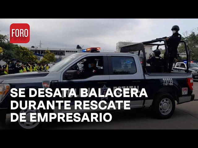 ⁣Balacera durante rescate de empresario en Tabasco - Las Noticias