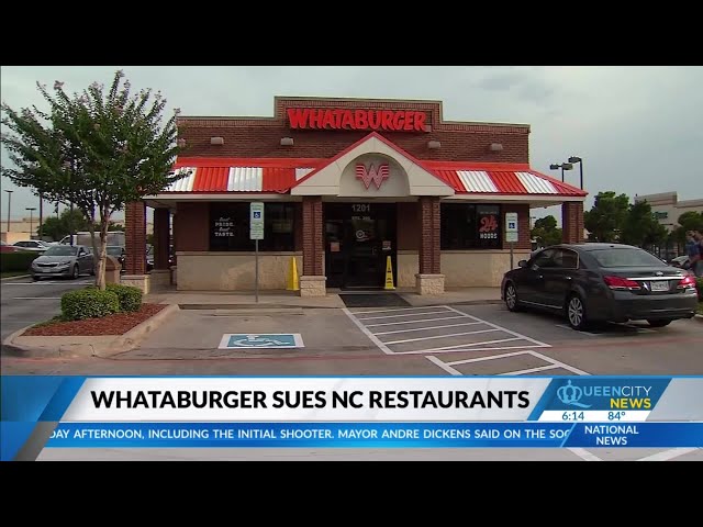 ⁣Texas Whataburger sues NC restaurants with similiar name