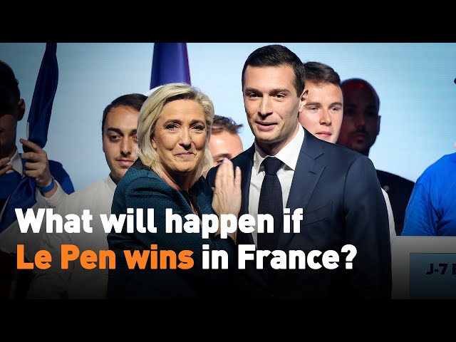 ⁣What will happen if Le Pen wins in France?