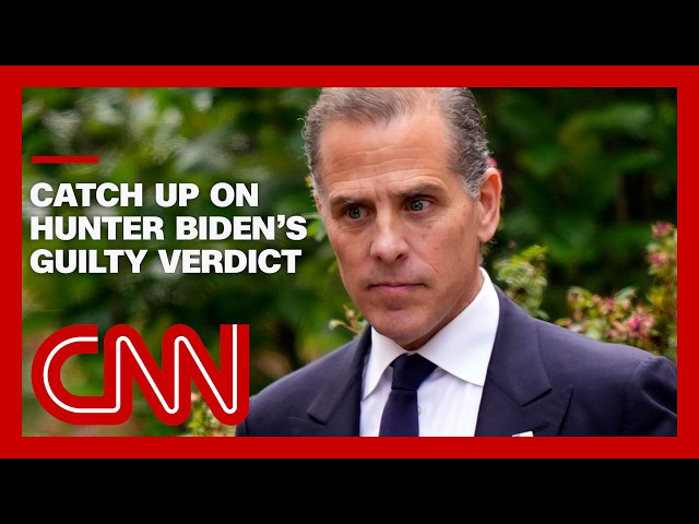 ⁣Watch CNN's coverage of Hunter Biden's guilty verdict
