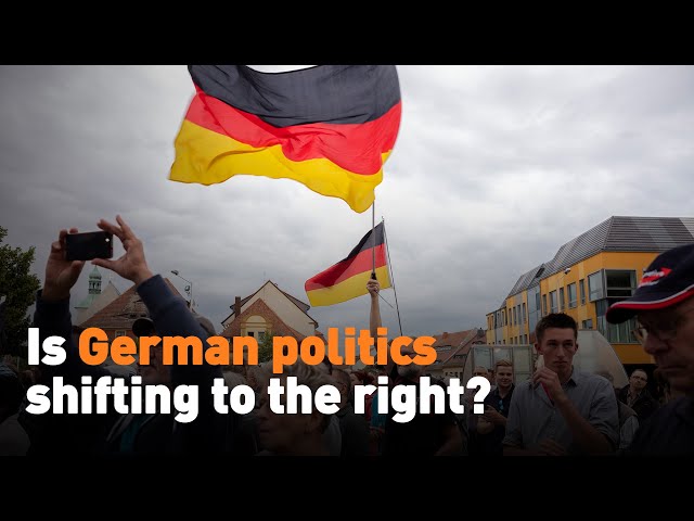 ⁣Is German politics shifting to the right?