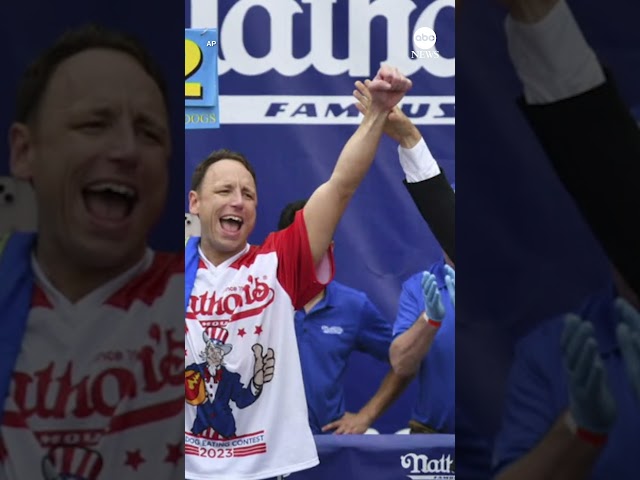 ⁣Legendary hot dog-eating champion Joey Chestnut won’t compete in Nathan’s contest
