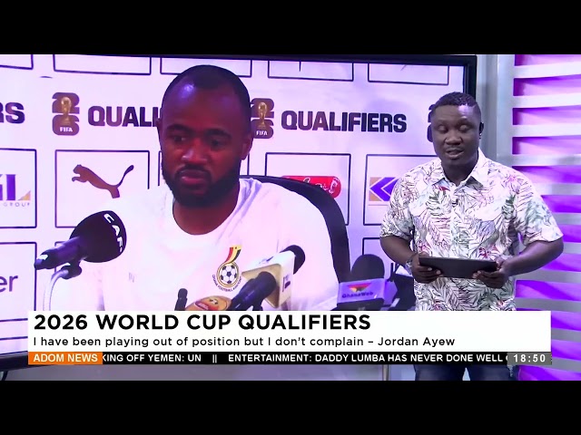 ⁣AGOKANSIE: 2026 World Cup Qualifiers - Premtobre Sports News on Adom TV (11-6-24)