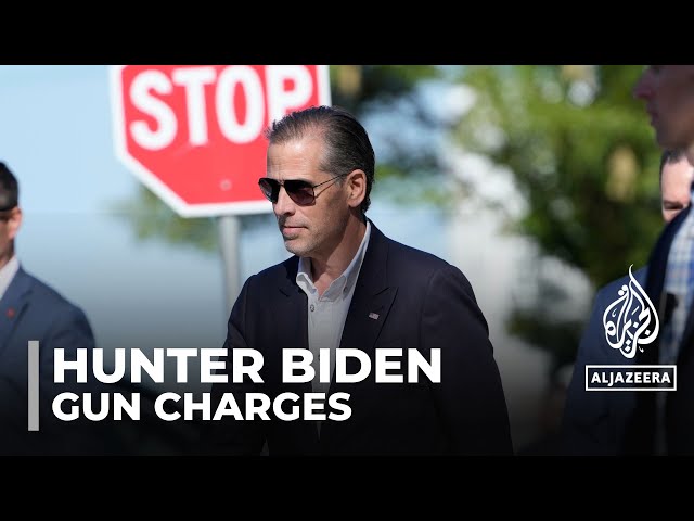 ⁣Hunter Biden found guilty on all three charges in gun case